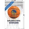 Trends International NBA Golden State Warriors - Drip Ball 20 Unframed Wall Poster Prints - 3 of 4