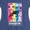 Girls' - Rainbow High - Rainbow Sparkle Box Fit & Flair Cap Sleeve Dress - 2 of 3