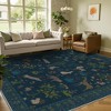 Abynow Medallion Distressed Persian Indoor Area Rug - 2 of 4