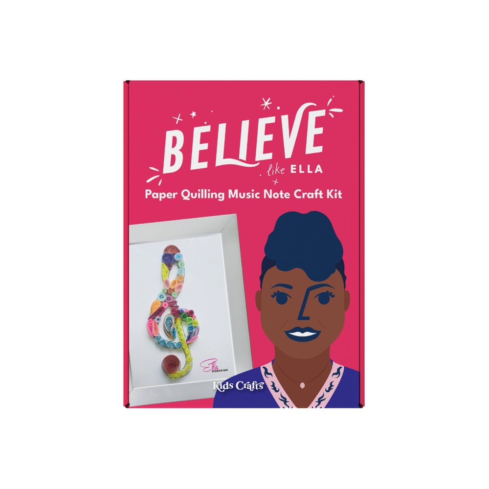 Photos - Accessory Believe Like Ella! Paper Quilling Musical Note Craft Kit - Kids Craft