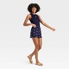 Women's Mid-Rise Linen Pull-On Shorts - A New Day™ - 3 of 3