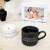 Pavilion Gift Company - Someone Special - Stacking Mug and Candle Set 100% Soy Wax Scent: Tranquility - Flame Candles - 3 of 4