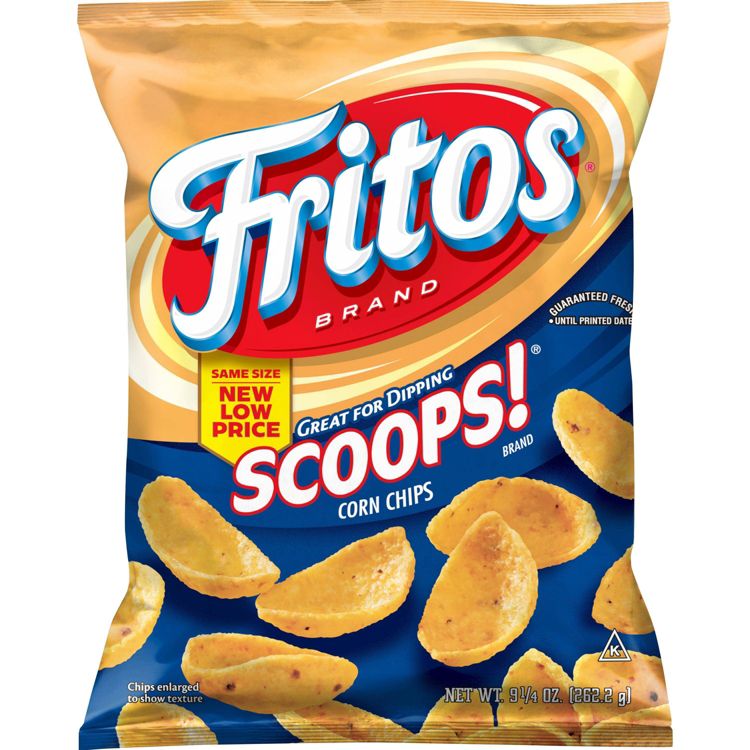 Fritos Scoops! Corn Chips - 9.25oz, 1 of 3