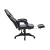 Brassex 51.2" Bentley Gaming Chair Black/Gray - 3 of 4