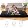 Japanese Floor Mattress Full Size, 54" x 80" Tatami Mat Foldable Japanese Floor Bed Roll Up Mattress Camping Sleeping Pad for Dorm RV Travel - 3 of 4