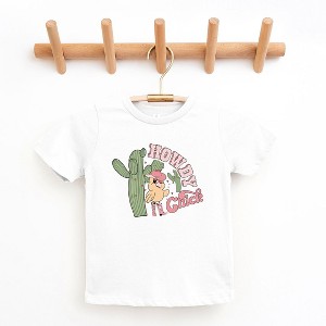 The Juniper Shop Howdy Chick Toddler Short Sleeve Tee - 1 of 2