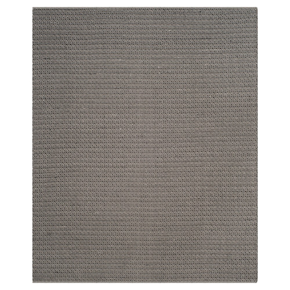 5'x7' Ivory/Black Geometric Flatweave Woven Area Rug - Safavieh