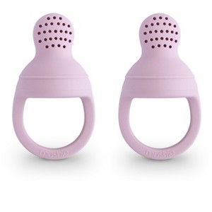 Mushie Silicone Fresh Food Feeder 2-Pack - 1 of 4