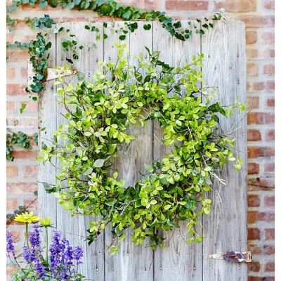 Melrose Oversized Mixed Foliage Wreath 30"D