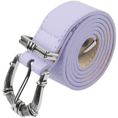 INSPIRE CHIC Women's Personality Buckle Popular Fashion Versatile Decorative Belt for Dresses Blouse