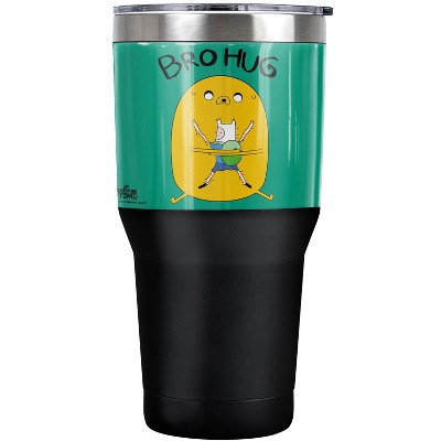 Adventure Time Bro Hug Steel Tumbler 30oz Coffee Travel Mug