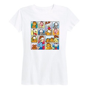 Women's - Nickelodeon - Garfield Animations Short Sleeve Graphic T-Shirt - 1 of 4
