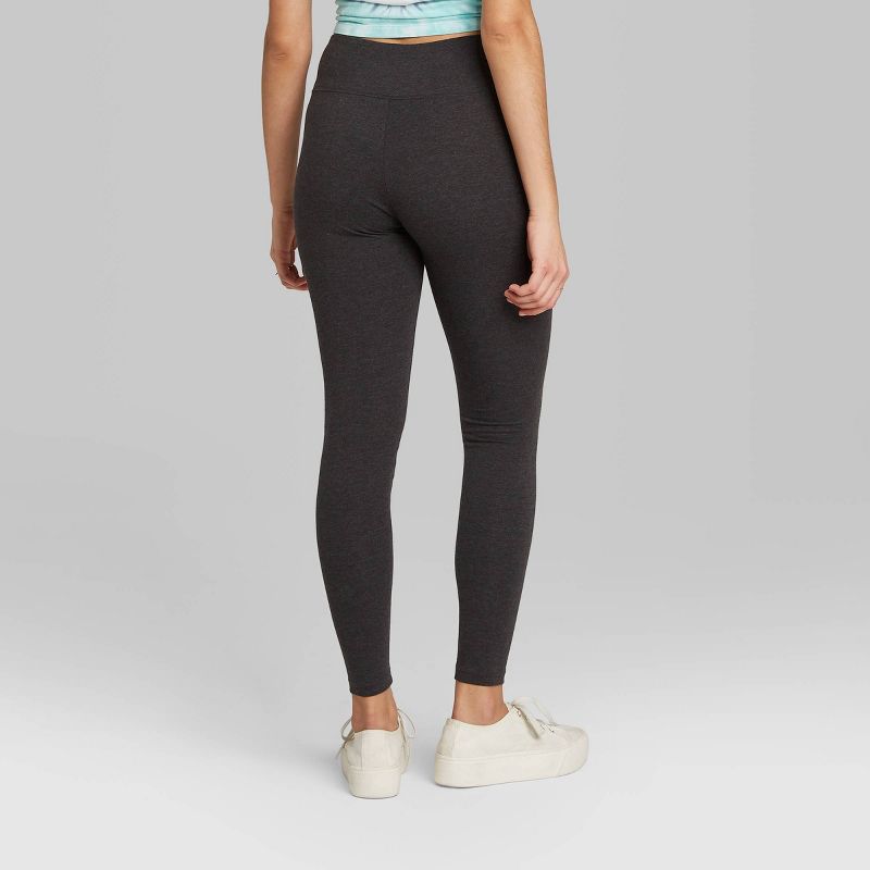 Women's High-Waisted Classic Leggings - Wild Fable™, 4 of 11