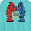 Girls' - Rock 'Em Sock 'Em Robots - Rock 'Em Robots Graphic Sleeveless Aline Dress - 2 of 3