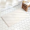 TOWN & COUNTRY EVERYDAY Ultra Plush Solid Tufted Border Bath Mat - image 2 of 4