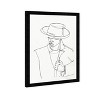 13" x 19" This Cool Man People and Portraits Framed Wall Art Black - Hatcher and Ethan: Modern Decor, Vertical Layout - 4 of 4