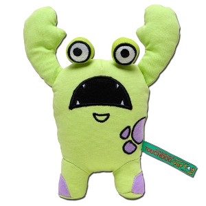 Touchdog Cartoon Up-for-Crabs Monster Plush Dog Toy - 1 of 1