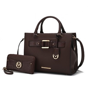 MKF Collection Virginia Vegan Leather Women’s Tote Bag with Wallet by Mia K - 1 of 4