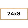 PosterPalooza | Panoramic Classic Modern Gold Frame - UV Acrylic, Foam Board Backing, Hanging Hardware - 2 of 4