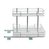 Household Essentials Double-Sided Pantry Organizer Nickel - 3 of 4