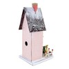 Cody Foster 15.5 Inch Petit Townhouse House Christmas Putz House , Christmas Decor Putz Village Deer Retro (1PC) - 3 of 4