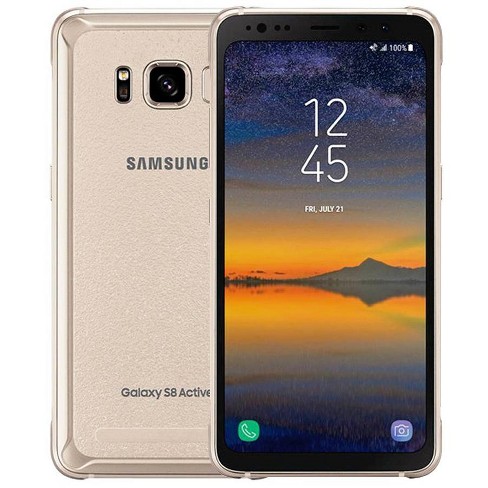 Manufacturer Refurbished Samsung Galaxy S8 Active G892u sprint Only 64gb Gold grade A Target