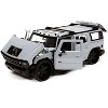 Hummer H2 Gray with Extra Wheels "Just Trucks" Series 1/24 Diecast Model Car by Jada - 2 of 4