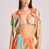 Vitamin A Women's Short Sleeve Cover Up Shirt - 4 of 4