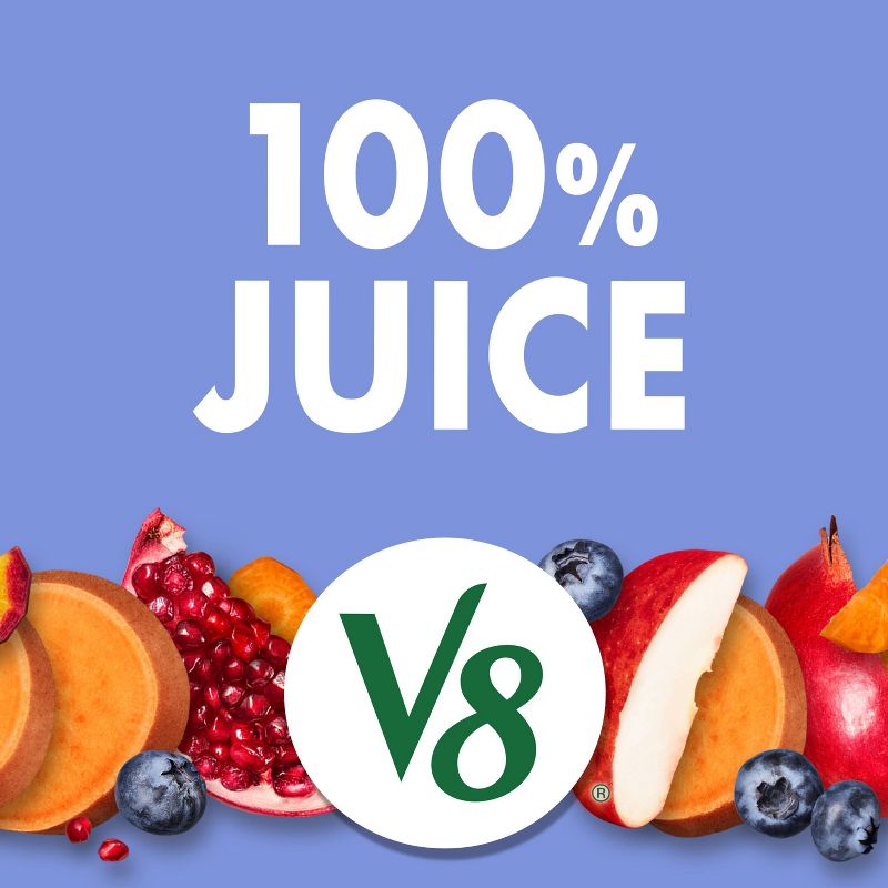 V8 Blends 100% Juice Pomegranate Blueberry Juice - 46 fl oz Bottle, 2 of 10