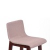 Modern Home Chelsea Contemporary Wood/Fabric Barstool - 2 of 2