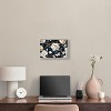 Art Remedy Navy Elegance Floral Elegant realistic Floral Wall Art Framed - 2 of 4