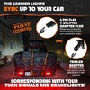 Mockins 60"x20"x6" Tow Hitch Cargo Carrier with 20 Cu.Ft. Waterproof Bag, Rear Lights, License Plate Holder and Hitch Carrier Accessories - 2 of 4