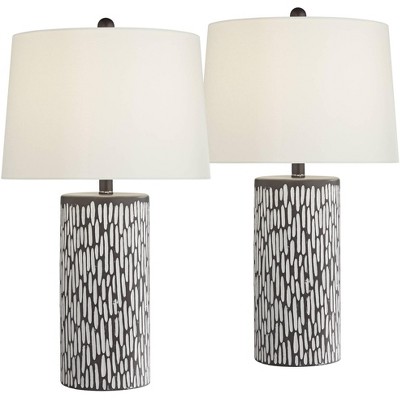 360 Lighting Shane Modern Table Lamps 26 1/2