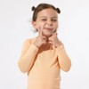 Bellabu Bear Peach Fuzz Bamboo Kids Pajamas - 4 of 4