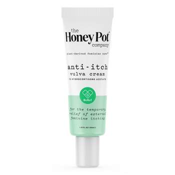 The Honey Pot Company, Feminine Anti-Itch Cream with 1% Hydrocortisone - 1 fl oz