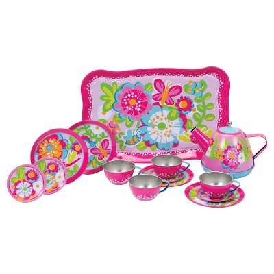 tin tea set target