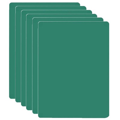 Flipside Products Green Chalk Board, 9.5" x 12", Pack of 6