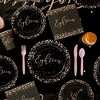 Sparkle and Bash 170 Piece 18th Birthday Party Supplies Set for Girls, Plates, Napkins, Tablecloth, Banner, Cups, and Cutlery (24 Guests) - 3 of 4
