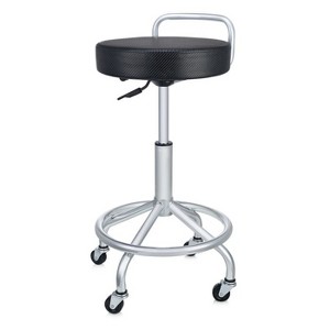 Seville Classics Ergonomic Pneumatic Height Adjustable Swivel Work Stool - 1 of 4