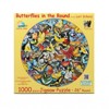 Sunsout Butterflies in the Round 1000 pc Round  Jigsaw Puzzle 34953 - 3 of 4