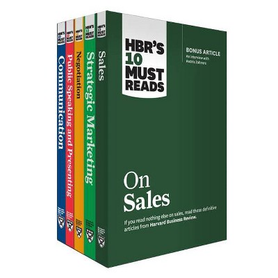 Hbr's 10 Must Reads for Sales and Marketing Collection (5 Books) - (HBR's 10 Must Reads) by  Harvard Business Review (Mixed Media Product)