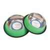 Country Living Set of 2 Ribbed No-Tip Non-Skid Pet Bowls - Durable & Safe for Dogs - Prevents Spills, Easy to Clean - 2 of 4