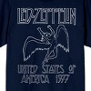 Led Zeppelin Falling Icarus 1977 Crew Neck Short Sleeve Men's T-shirt - 2 of 2