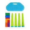 UNiPLAY Indoor/Outdoor Toddler Activity Table Set with 25 Piece Building Blocks - 4 of 4