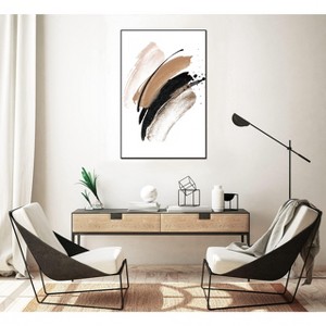 Whiteline Modern Living Paloma 48"x32" Canvas Wall Art, Black PS Frame - 1 of 2