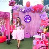 KatchOn, Laser Pink Backdrop Curtain - Large, 3.2x8 Feet, Pack of 2 | Fringe Backdrop for Galentines Day Decorations, Valentines Day Decorations, - 3 of 4