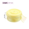Unique Bargains Gift Wrapping Wide Sheer Wired Pastel Shimmer Iridescent Chiffon Ribbons 1 Pc - 2 of 4