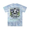 Dragon Ball Super: Super Hero Gotenks Crew Neck Short Sleeve Blue Tie-Dye T-shirt - 2 of 4