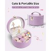 Musical Jewelry Box for Girls, Small Kid Music Box with Ballerina - 2 of 4