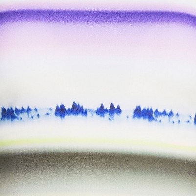 egret white multi ombre stripe